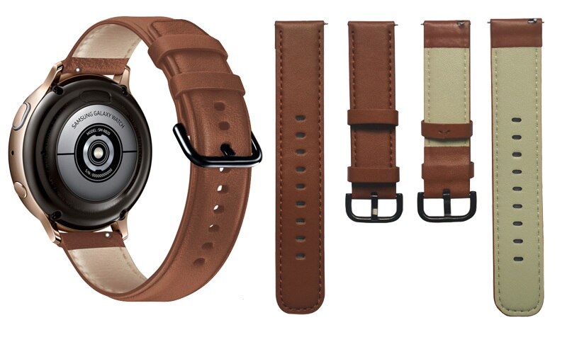 Dây da đeo đồng hồ Samsung Galaxy Active 2 / Galaxy 3 (41Mm / Amazfit Bip Gts 2 /Haylu Ls02