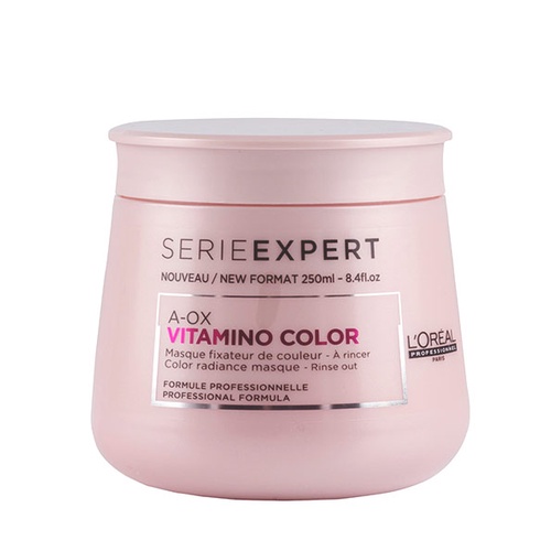 Dầu gội 300ml,500ml + Dầu xả 200ml + Hấp dầu 250ml giữ màu tóc nhuộm LOreal Serie Expert Vitamino Color