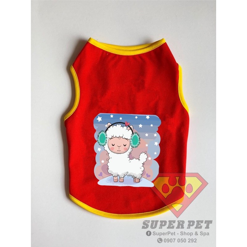 ÁO THÚ CƯNG NOEL BÉ CỪU CUTE SIÊU XINH GIÁ RẺ