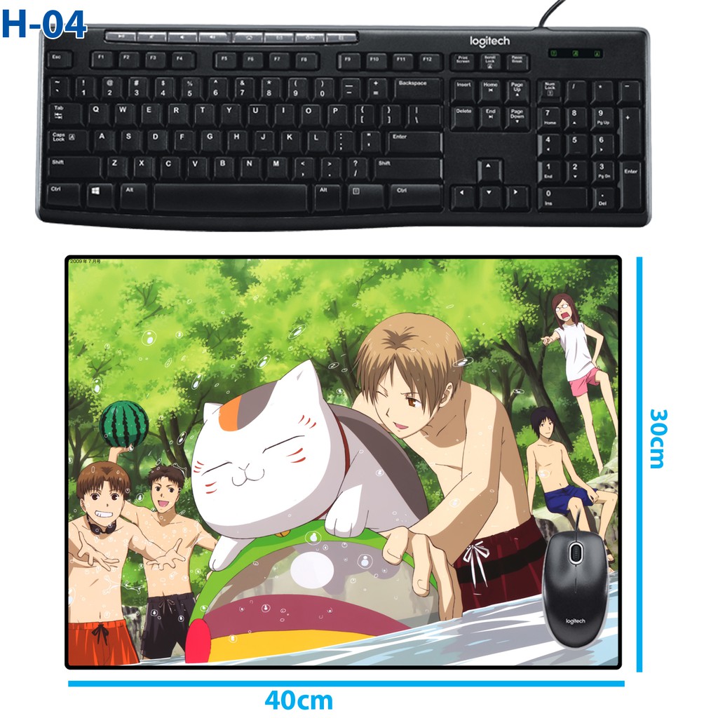 Bàn di chuột/ Lót chuột anime Natsume_yuujinchou (size A3:30x40cm)