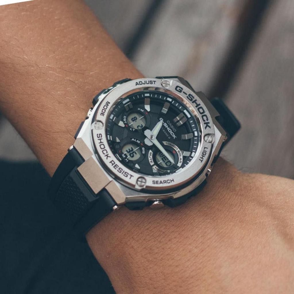 Đồng Hồ Nam Casio G-SHOCK GST-S110-1A - Chính Hãng