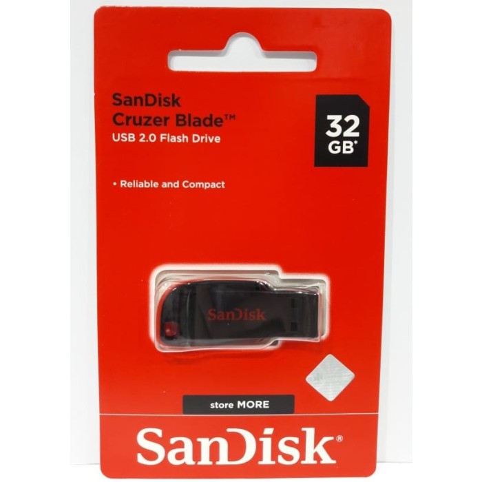 Thẻ Nhớ Sandisk 32gb Cruzer Blade Chính Hãng