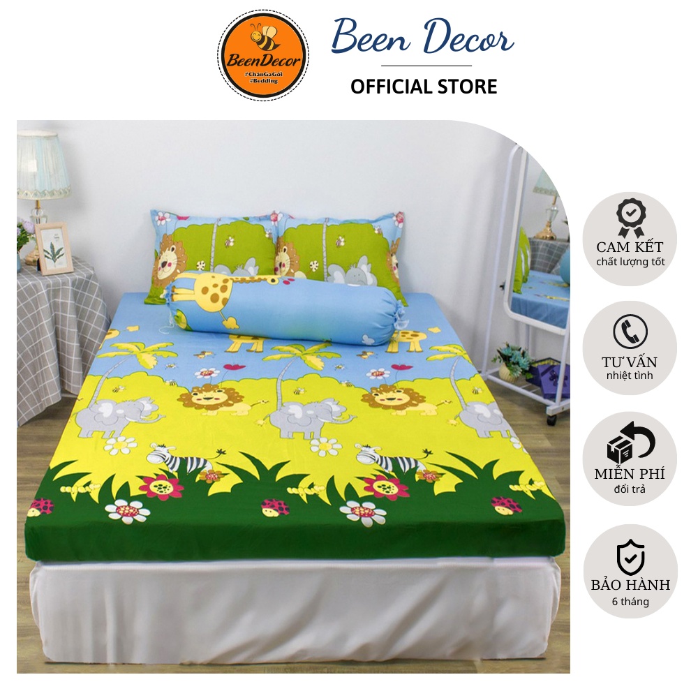 Ga Gối Poly Bộ Ga trải giường | Bộ Drap giường cho Bé - Nhiều mẫu ngộ nghĩnh ảnh thật - ZingZingMart
