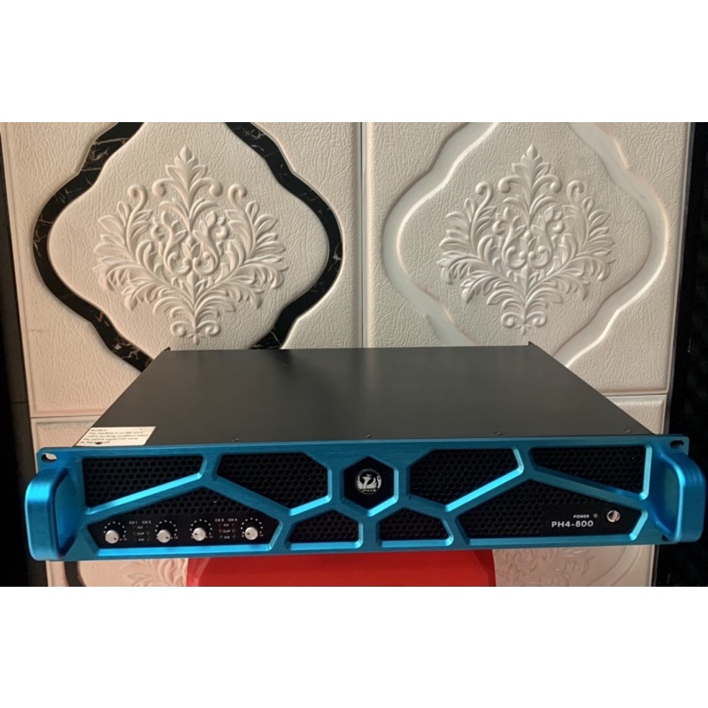 Đẩy công suất PHOENIX PH4-800, Hàng nội địa Taiwan và xuất EU- 4 kênh, Class H , công suất khủng 480