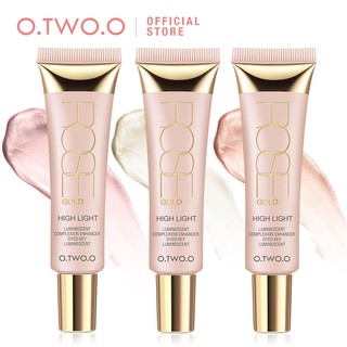 Kem bắt sáng dạng lỏng O.TWO.O 3 màu tùy chọn 25ml