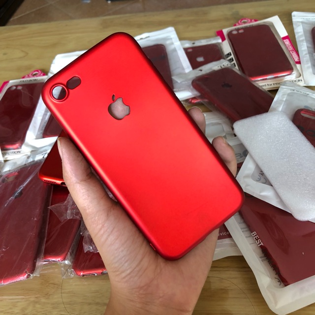 Ốp dẻo iphone đen, đỏ