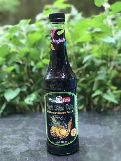 Siro hương sâm dứa chai 700ml