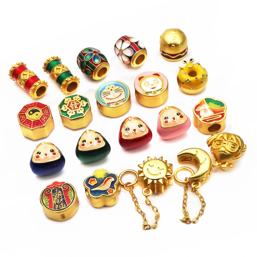 Vòng Tay Xâu Hạt Đá Phong Cách Trung Hoa Cổ Điển