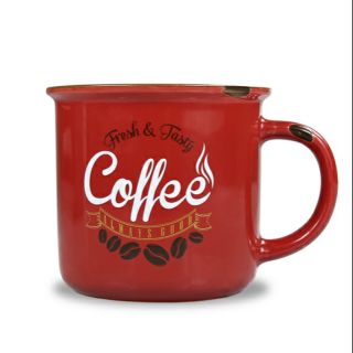 Ly Sứ La Fonte Tráng Men Màu Đỏ