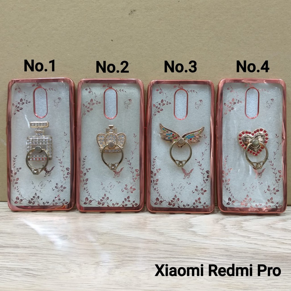 Ốp Điện Thoại Tpu Họa Tiết Cá Sấu + Giá Đỡ Nhẫn Cho Xiaomi Redmi Note 3 / Redmi Note 4 / Redmi Note 4x / Redmi 4 Prime / Mi Pro / Mi 5c