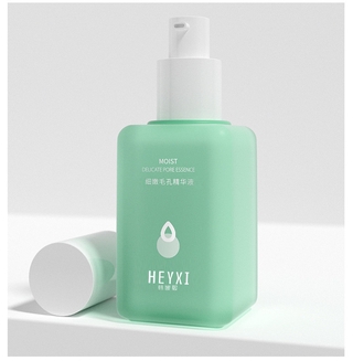 Tinh chất thu nhỏ lỗ chân lông thiết kế chai mini màu xanh lá cây