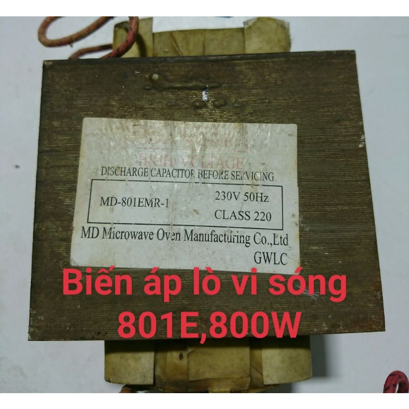 Biến áp lò vi sóng tháo máy còn sống hàng xịn