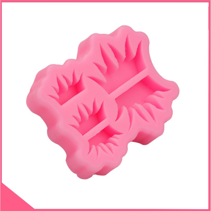 Khuôn silicon 3d làm rau câu đám cỏ