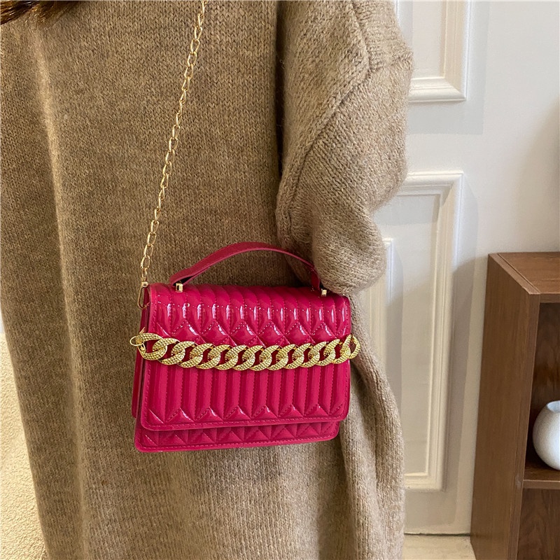 Túi Đeo Chéo Hình Thoi Thiết Kế Đơn Giản Thời Trang Cho Nữ