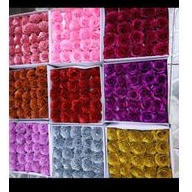 Hoa hồng nhũ, nhũ galaxy cao cấp hàng VIP cực to, hộp 30 bông