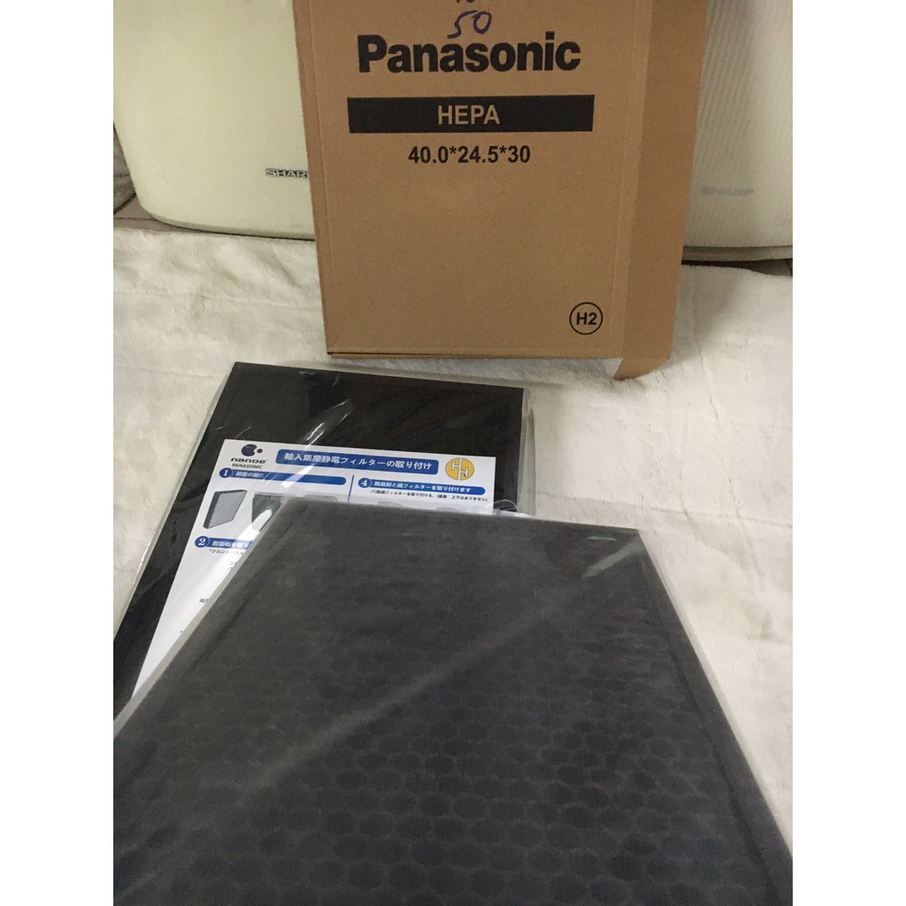 Màng Lọc HEPA + Than  Panasonic mặt dâng  VX F E D  40 45 50