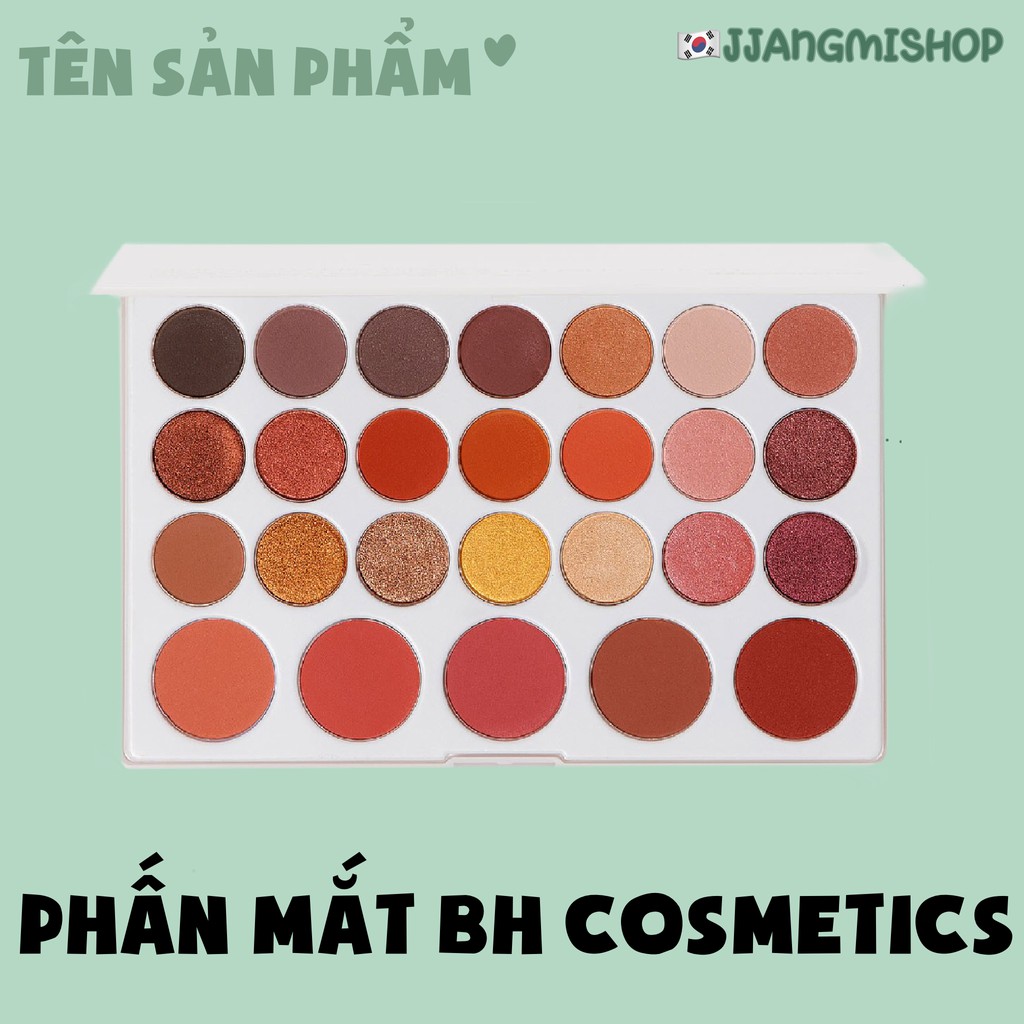 Bảng Phấn Mắt Nouveau Neutrals - 26 Color Shadow & Blush Palette BH COSMETICS SALE 40% OFF