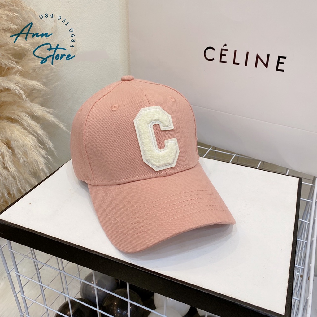 Mũ lưỡi trai C thời trang cao cấp, phom mũ căng chuẩn hàng xuất, bảng màu mới trẻ trung, mẫu hot 2022