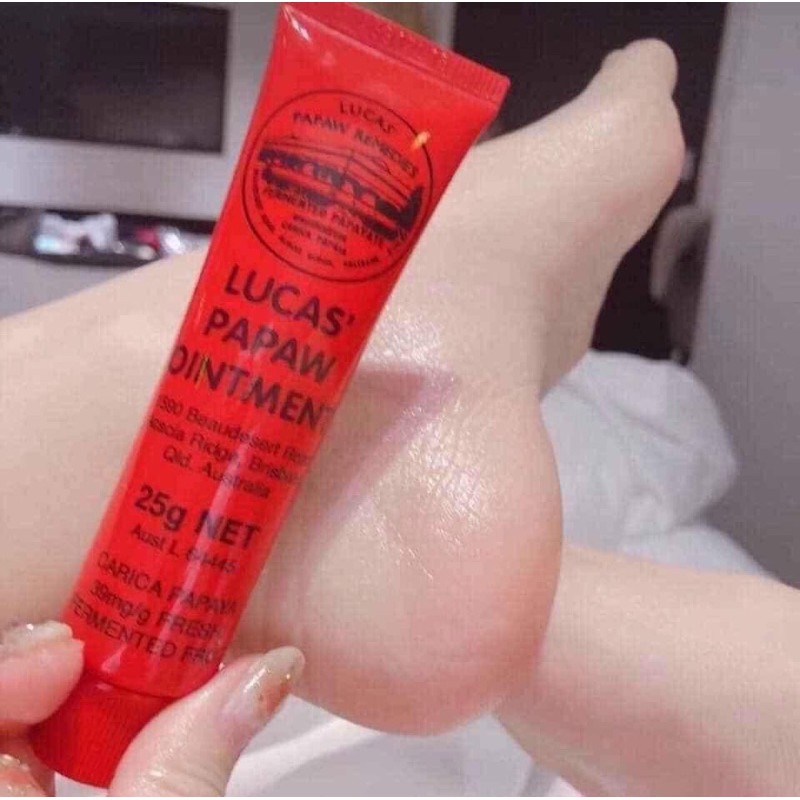 DƯỠNG MÔI LUCAS PAWPAW 25G CỦA ÚC