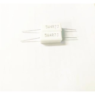 Điện trở sứ 5W 4.7 ohm 5 cái