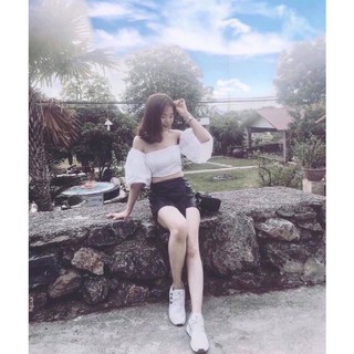 Áo kiểu nữ croptop áo croptop