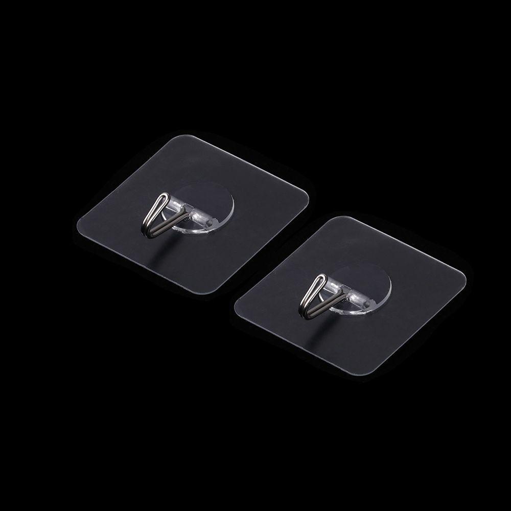 Set 1 / 2 / 5 Giá Đỡ Dán Tường Không Mối Hàn Mạnh Cho Nhà Bếp Và Phòng Khách