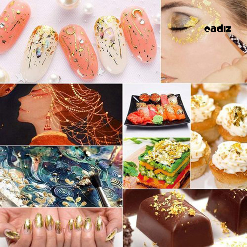 [Hàng mới về] Giấy lá nhôm dùng cho trang trí móng tay DIY