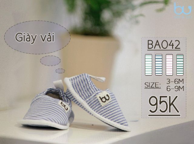 Giày vải Bu