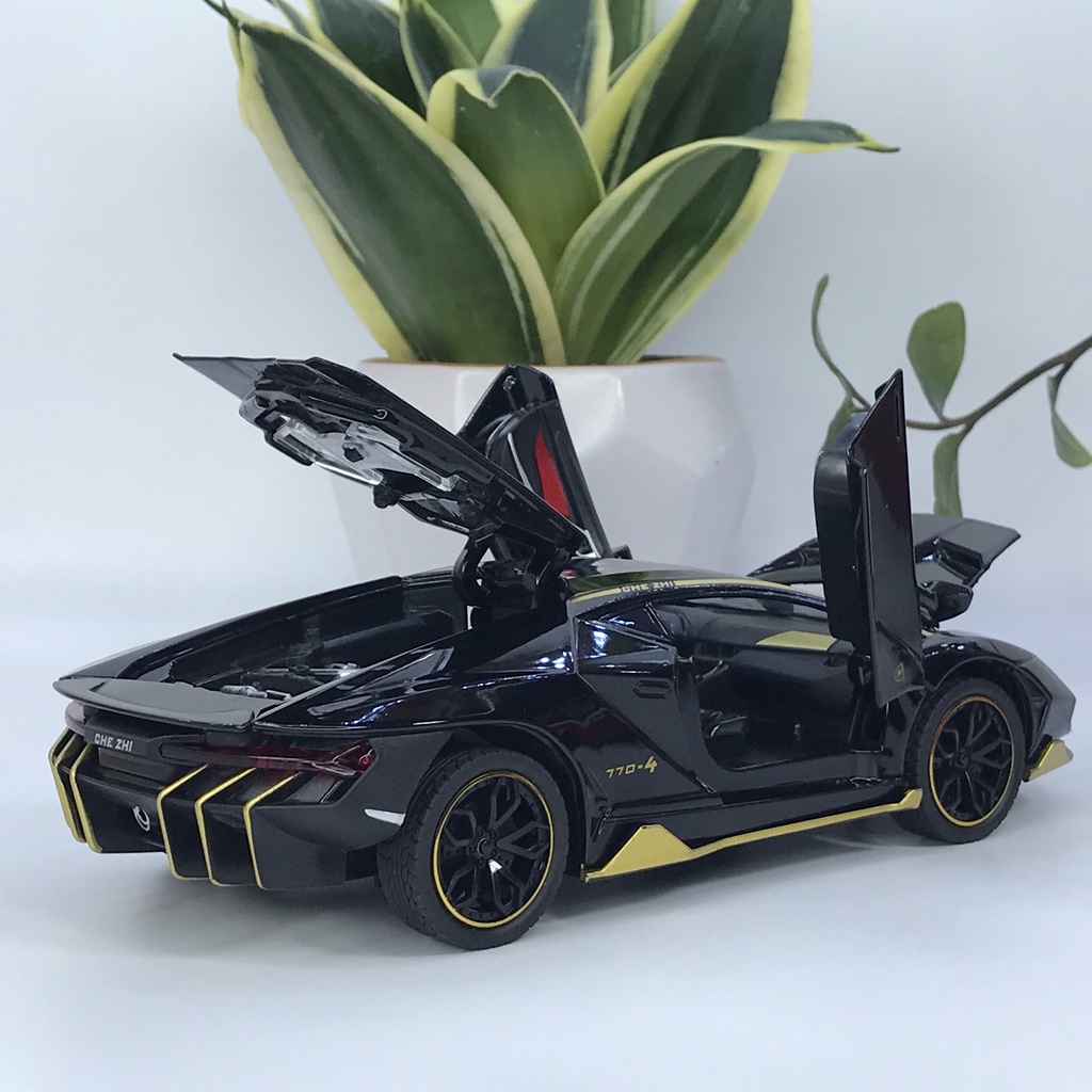 Mô hình siêu xe Lamborghini Centenario LP770-4 tỷ lệ 1:24 bằng kim loại