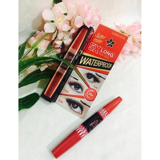 [Thailand] Mascara 2 Đầu Nối Mi Sivanna Super Model 5X Long