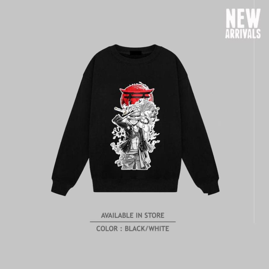 SALE- 🔥SALE SỐC🔥 Áo nỉ Sweater Tay Dài In Hình One Piece Naruto Anime cực ngầu -MILO STORE | BigBuy360 - bigbuy360.vn