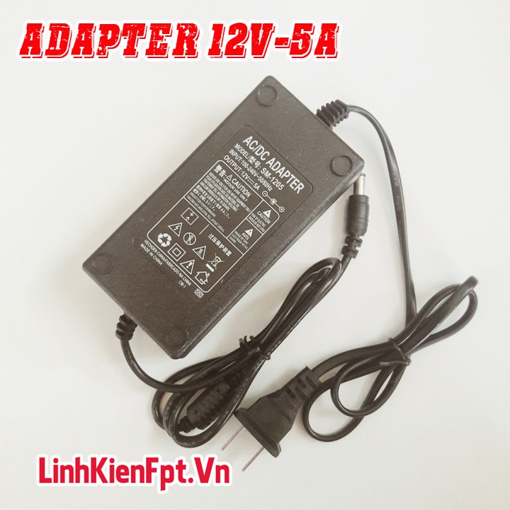 Nguồn Adapter 12V 5A