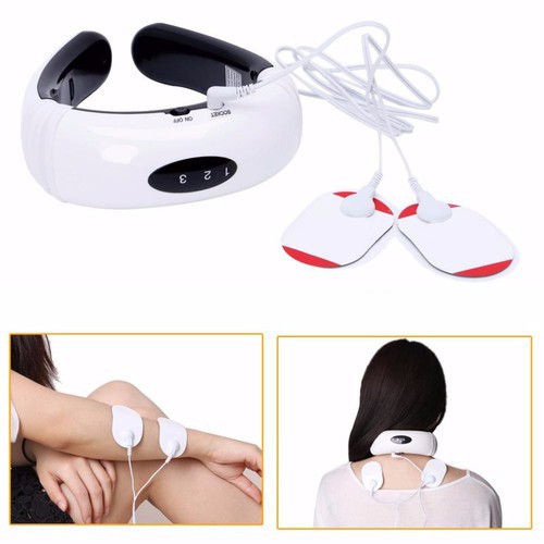 [KL-5830] Máy 3D Neck Massage trị liệu đau cổ vai gáy 6 cấp độ rung [Lỗi 1 đổi 1 trong 6 tháng] (Bảo hành 6 tháng)