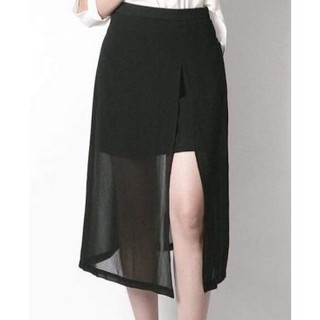 VÁY VOAN 2 LỚP XẺ TÀ