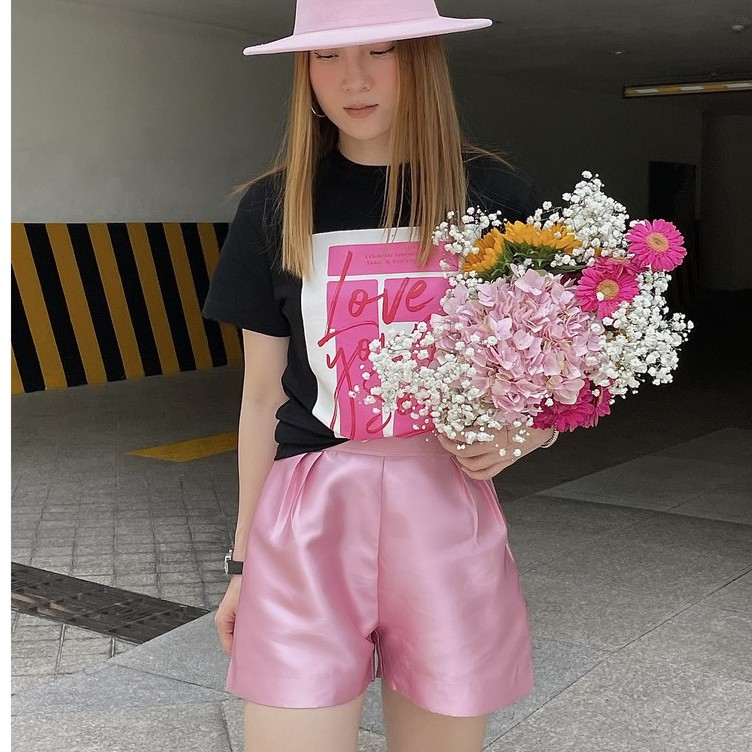 [Mã LT50 giảm 50k đơn 250k] Quần short hồng SY STORE