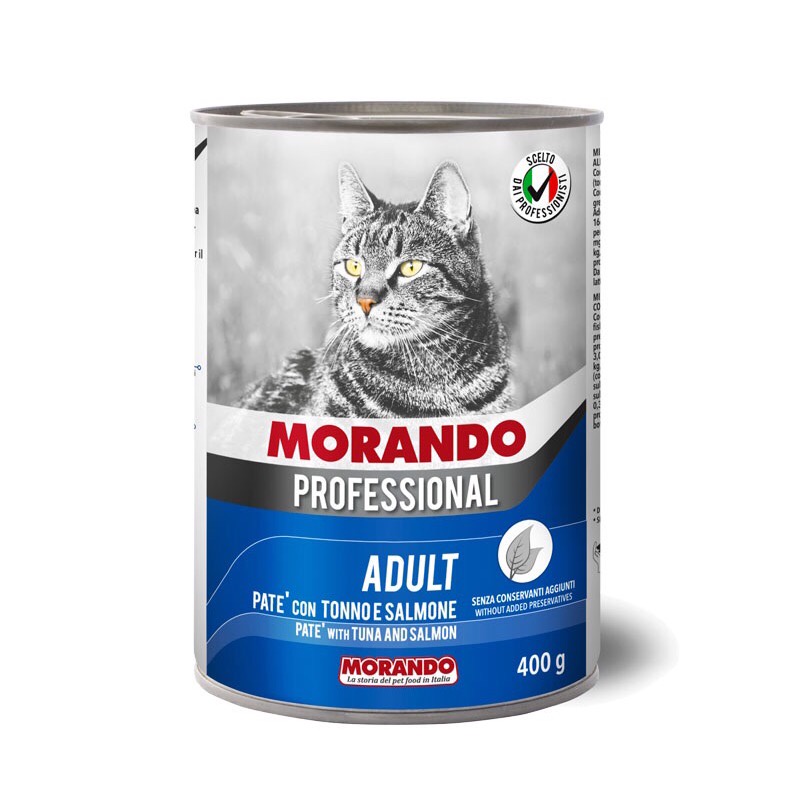 Pate mèo Morando Professional 400g, Pate cho mèo trưởng thành