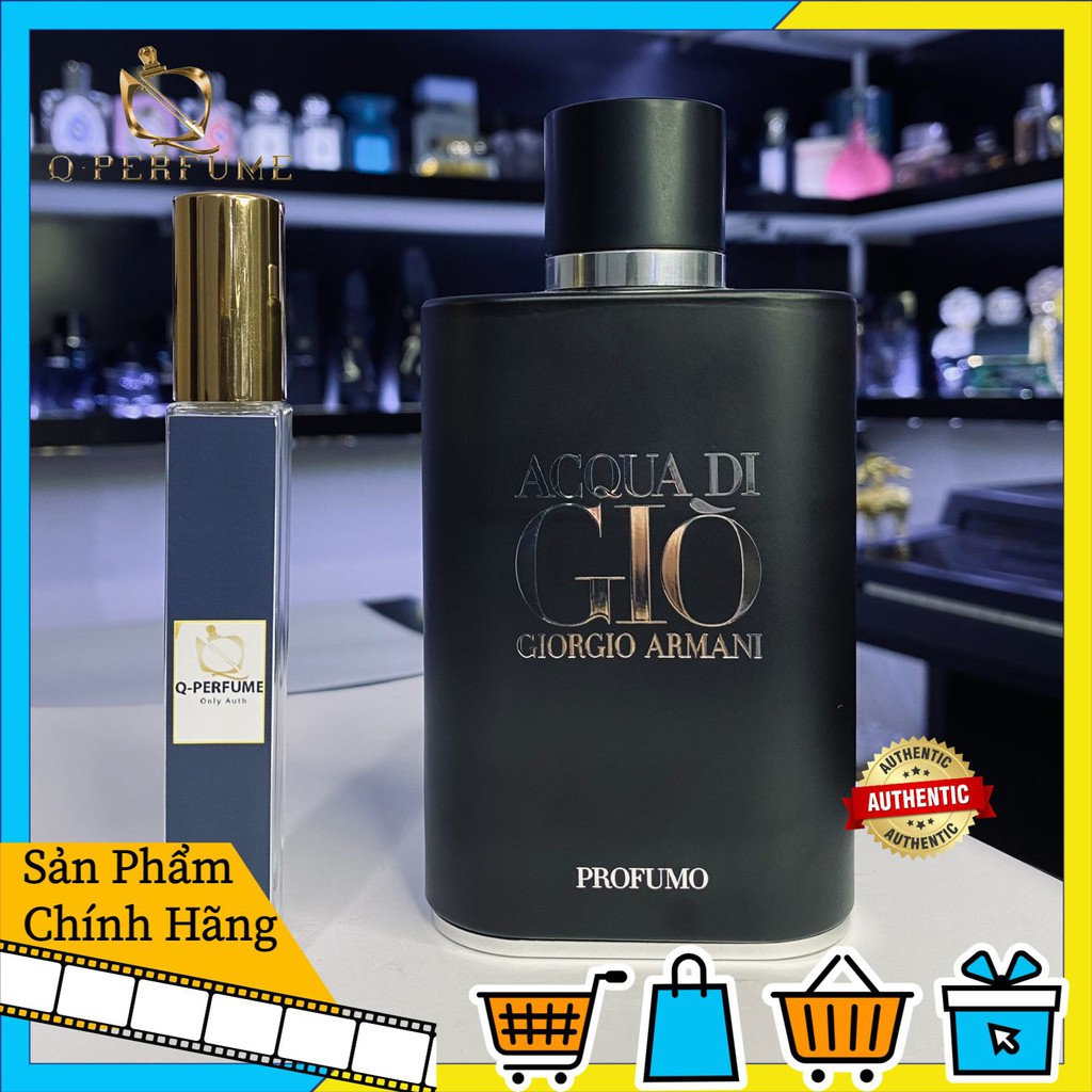 [CHÍNH HÃNG] Nước hoa nam Giorgio Armani Acqua Di Gio Giò Profumo EDP (Giò Đen)