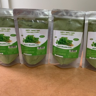 Bột rau má nguyên chất mát gan thải độc gói 100g