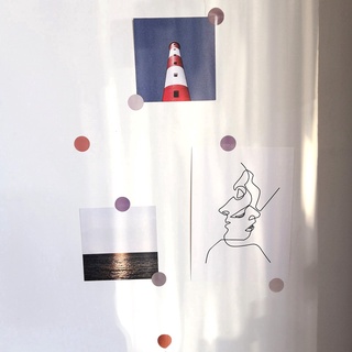 1 Bộ Sticker Chấm Bi Dán Trang Trí