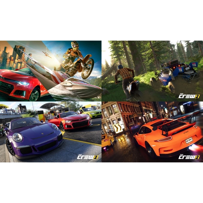 Đĩa game PS4: The Crew 2