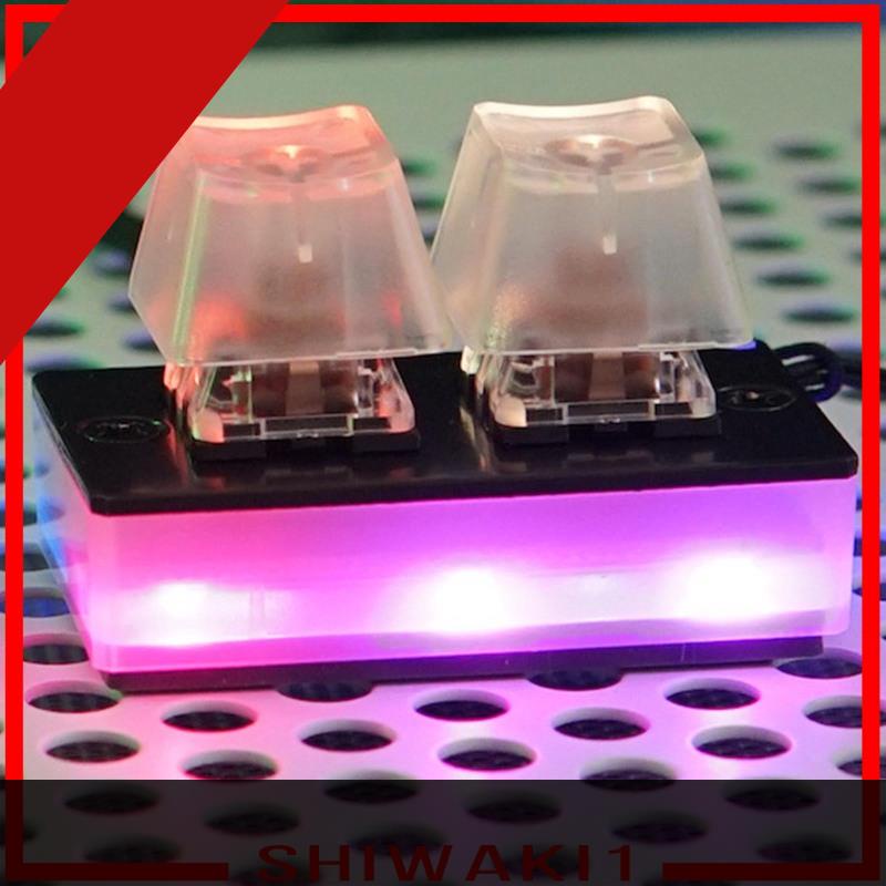 Bàn phím cơ mini tùy chỉnh 2 phím OSU chuyên chơi game có thể tháo rời sử dụng cho pc