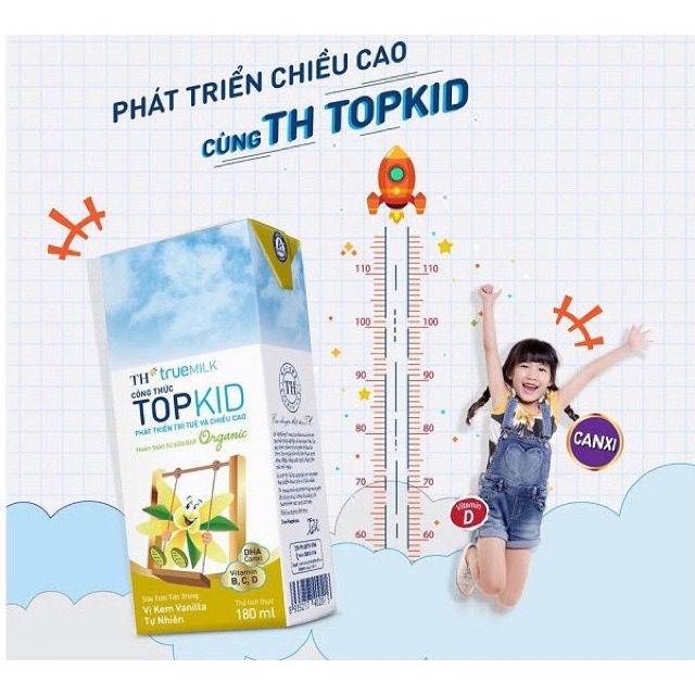 Sữa organic topkid TH truemilk