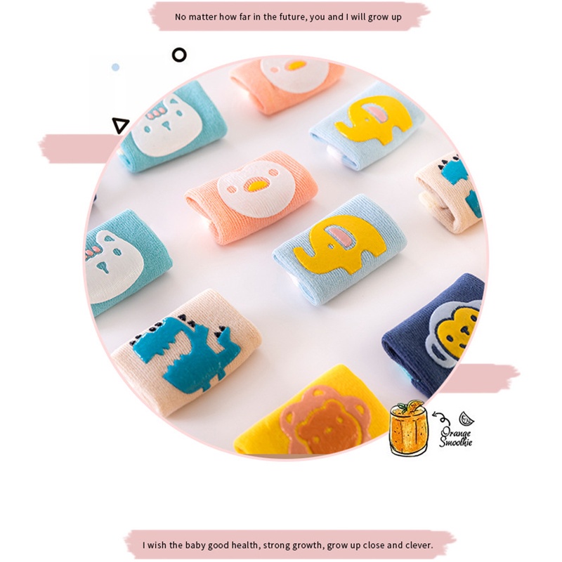 Đệm Bảo Vệ Đầu Gối Màu Tương Phản Họa Tiết Hoạt Hình Cho Bé