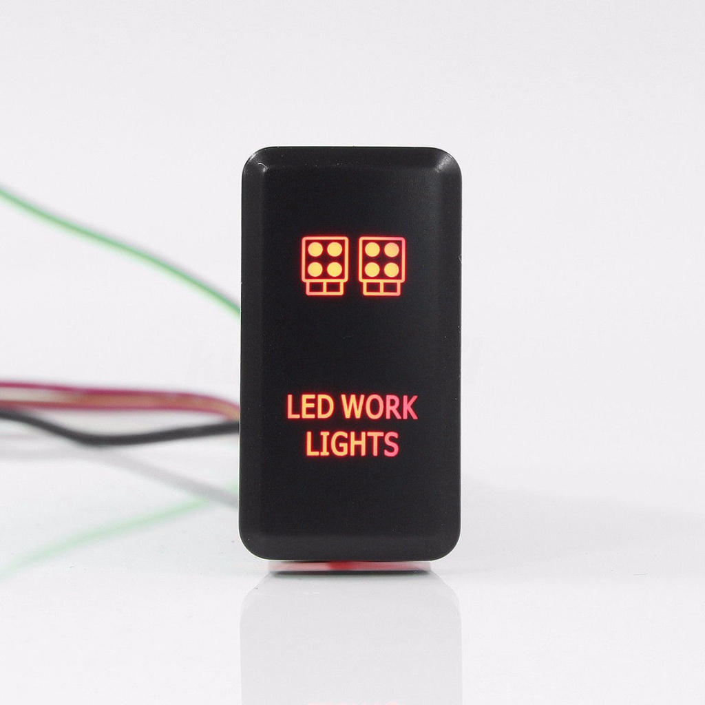 Công Tắc Nhấn Đèn LED 12V Cho Toyota Fortuner Hilux Tacoma 2005-2011