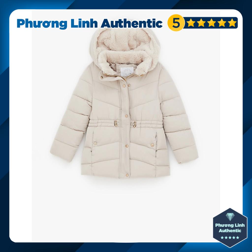 Áo Khoác phao mũ lót lông Zara Auth new tag có sẵn 1938/703 1938703