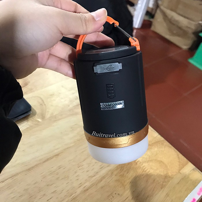 Đèn treo lều dã ngoại có điều khiển từ xa- Đèn dã ngoại tích điện- Bụi Travel