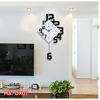 Đồng hồ treo tường quả lắc giá rẻ mã DX07
