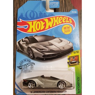 Xe mô hình 1:64 Hot Wheels '16 LAMBORGHINI CENTENARIO ROADSTER