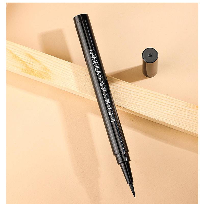 Bút Kẻ Mắt Dạng Lỏng Màu Đen Nhanh Khô Chống Thấm Nước Và Mồ Hôi Lâu Trôi