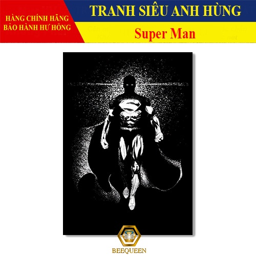 [MS1-25] Tranh Siêu Anh Hùng Super Man